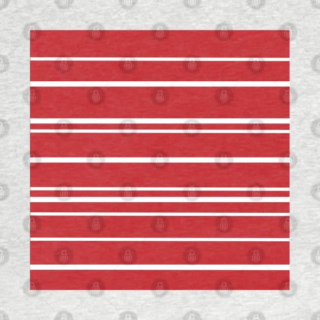 Red & White Candy Stripes by PSCSCo